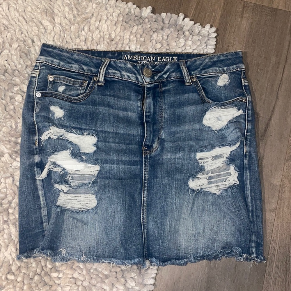 American Eagle 🦅 | Hi-Rise Denim Skirt